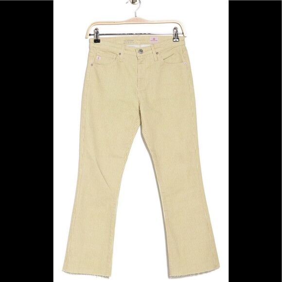 AG Adriano Goldschmied Jodi Cropped mid rise kickflare jeans size 26, NWT - Picture 1 of 13